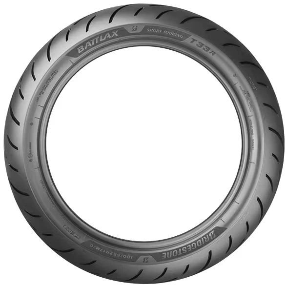 Bridgestone Battlax Sport Touring T33 Rear Motorcycle Tyre 180/55ZR17 M/C (73W) - Image 3 of 4
