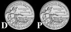2021 P or D Washington "Crossing the Delaware" Quarter US "Uncirculated" Coins