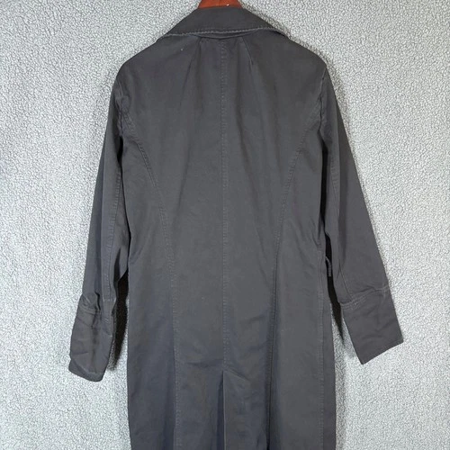 Tripp NYC Cotton Trench Coat - Men's Size M - Black image 4
