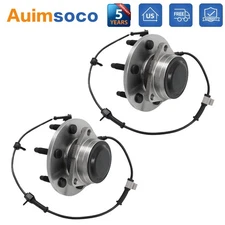 Front Right & Left Wheel Bearings & Hubs For Chevrolet Silverado 1500 1999-2006