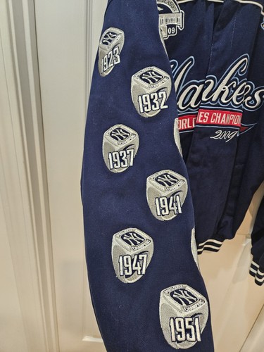 NEW YORK YANKEES Jeff Hamilton Jacket JH Design World Series Champions 2009 S - Picture 7 of 24