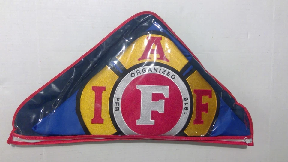 Bandera de bombero de la Unión IAFF - AFL CIO BOMBERO INTERNACIONAL BOMBEROS BOMBERO Foto 4 de 4
