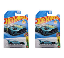 2026 Hot Wheels 2024 Aston Martin Vantage GT3 #125 Metallic Aqua - Set of 2