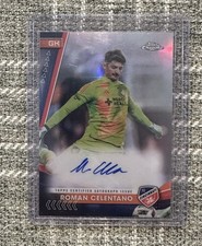2024 Topps Chrome Mls - Autographs Roman Celentano #CA-RC (AU) - FC CINCINNATI