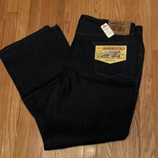 Sears Genuine Roebucks NWT VTG Jeans 44x32 Straight Western Cowboy USA Denim