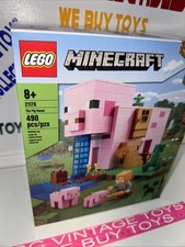 LEGO Minecraft: The Pig House (21170) New in Sealed Box! 🔥 🐷 🐖