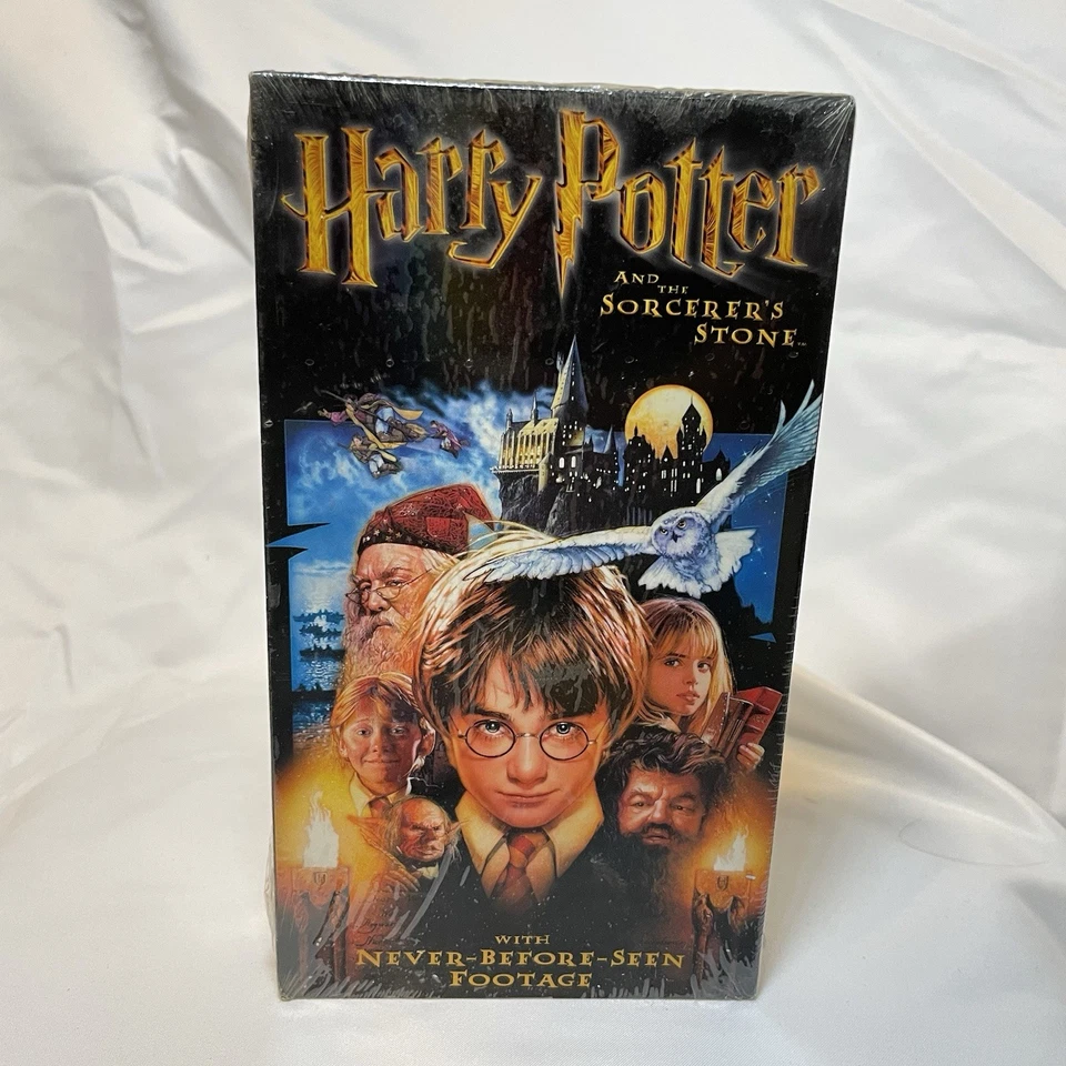 Harry Potter and the Sorcerers Stone VHS SEALED 2001 Original Release Warner