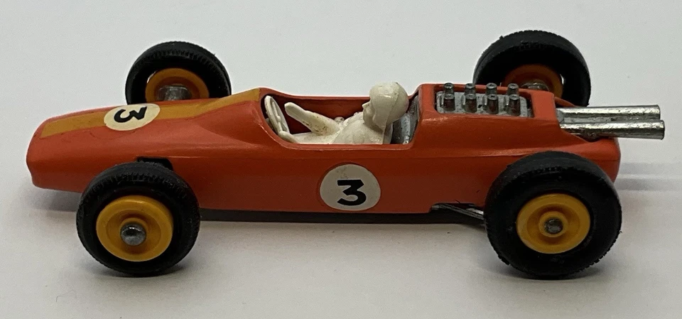 1969 Matchbox Lesney Lotus Racing Car #19 With Original “F” Box - Image 4 of 4