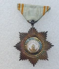 Royal Order of the Star of Anjouan, Knight in Vermilion, 47 mm, superb
