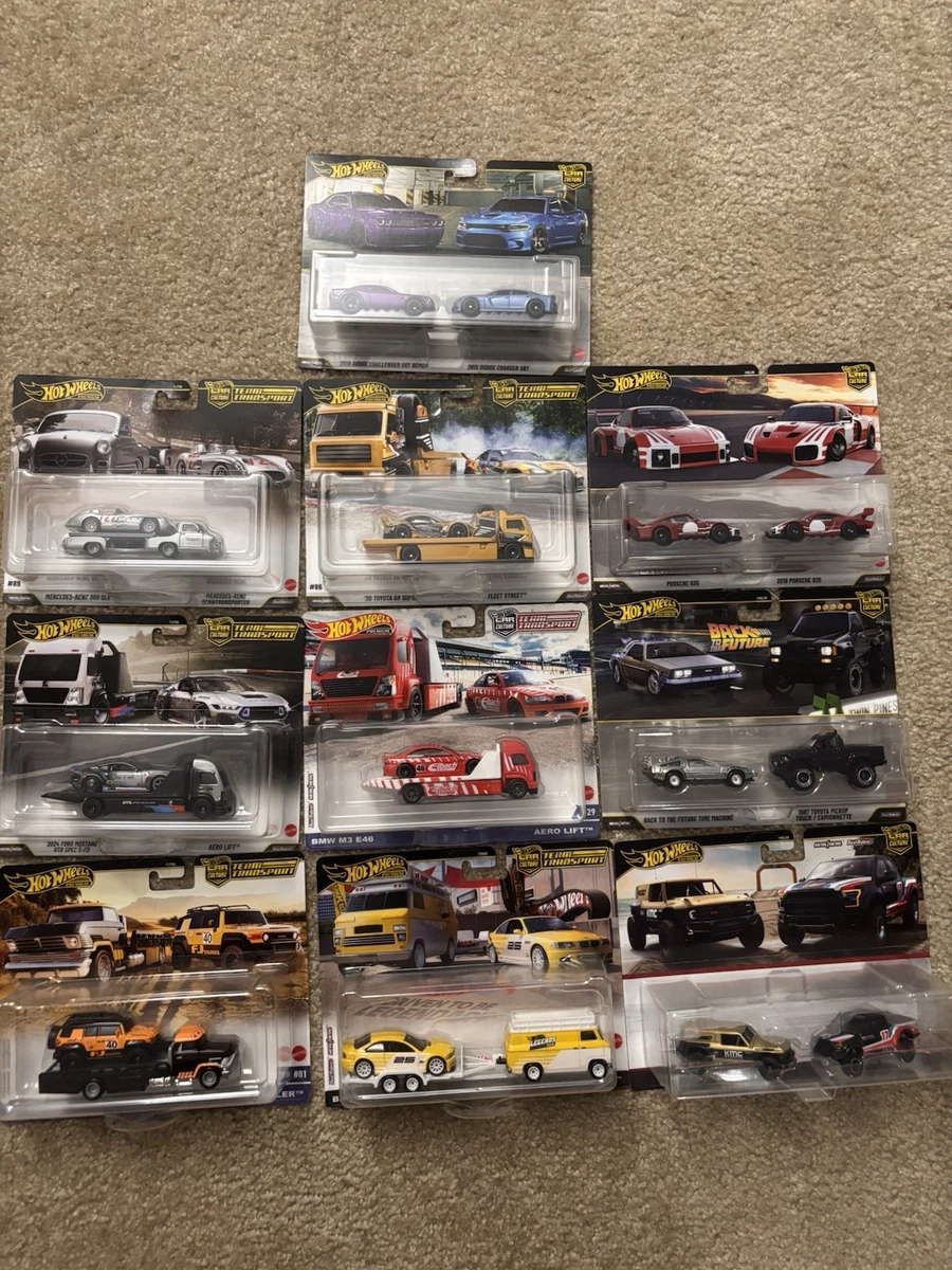 Hot Wheels Team Transport Cars Contemporary Manufacture Diecast