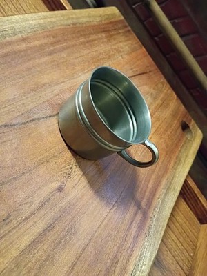 Vintage C&K Holland Pewter Small Cup with Handle C.Kurts Made In Holland