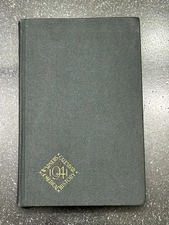 1941 Warner's Calendar of Medical History Book Illustrated Rare Vintage