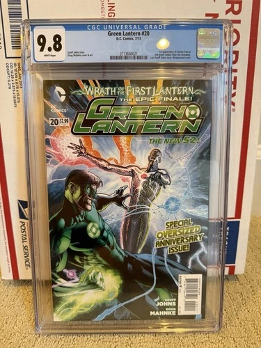 Green Lantern 20 CGC New 52 Graded 9.8 NM/MT DC Comics 2013 Geoff Johns Finale