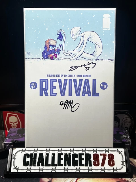 REVIVAL #12 Skottie Young DOUBLE SIGNED Tim Seeley Trade-Dress w/ COA