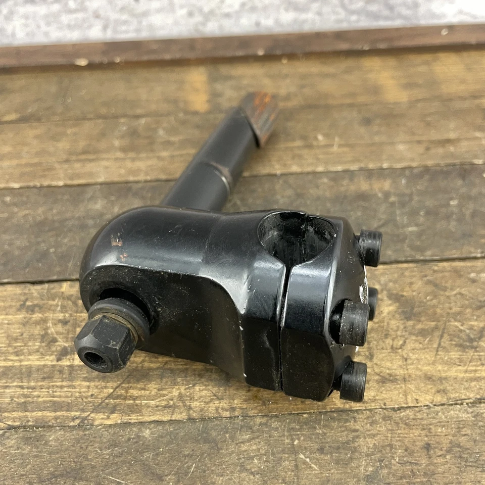 Mongoose BMX Bike Stem Maurice Old School Freestyle Potts 1" Quill Black Part - Image 4 of 4