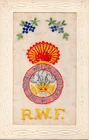 ROYAL WELSH FUSILIERS: REGIMENT: RARE WW1 EMBROIDERED MILITARY SILK POSTCARD