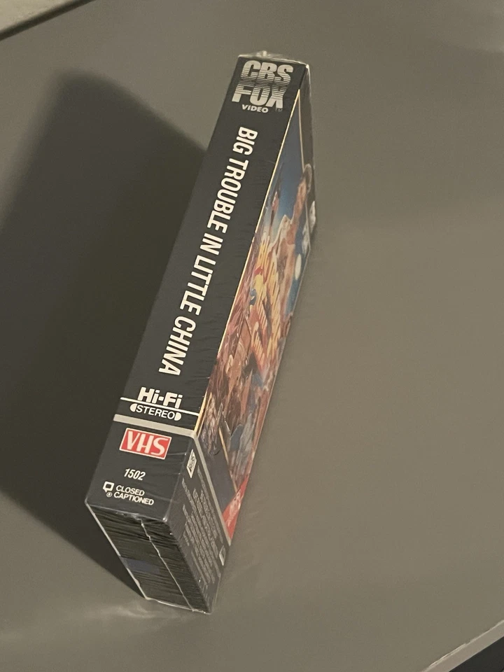 Big Trouble In Little China 1987 VHS Factory Sealed CbsFox - Immagine 3 di 4