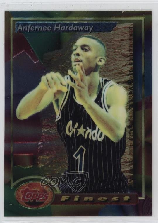 1993-94 Topps Finest Anfernee Hardaway #189 0p6y