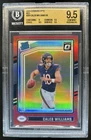 2024 Panini Donruss Optic Caleb Williams Red Rated Rookie #/125 Bears BGS 9.5