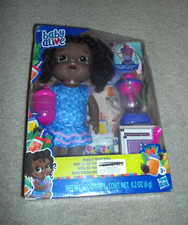 Baby Alive Magical Mixer Baby with Blender  Accessories-Dark Hair  Skin-New
