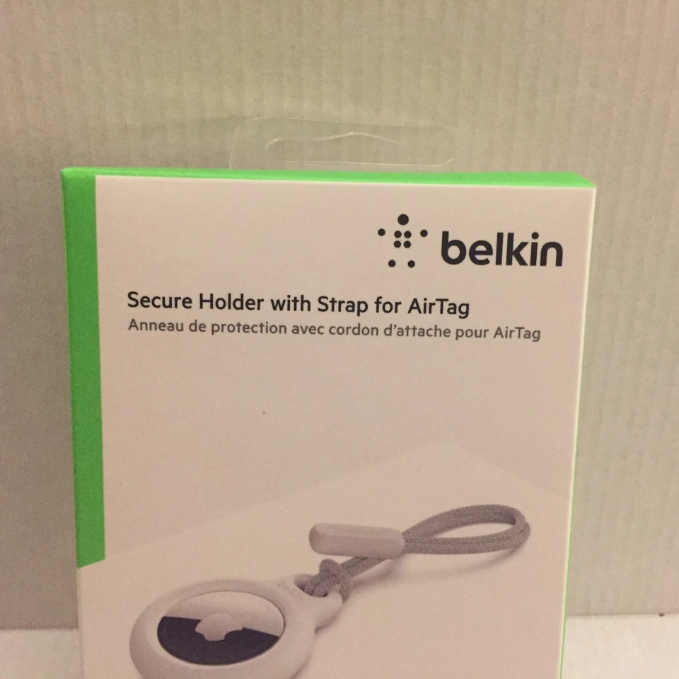Новый Belkin безопасный держатель с ремнем для AirTag - белый - Изображение 3 из 4