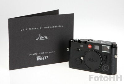 RARE BLACK PAINT LEICA M6 TTL 0,85 