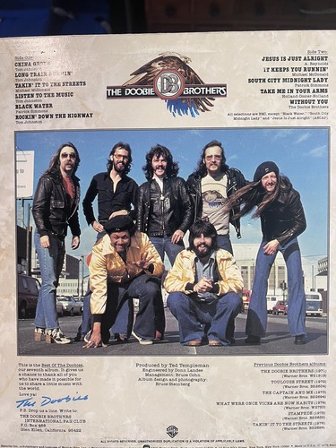 Doobie Brothers Best of Vol 2 Greatest Hits & Listen To The Music Vinyl Records - Picture 9 of 13