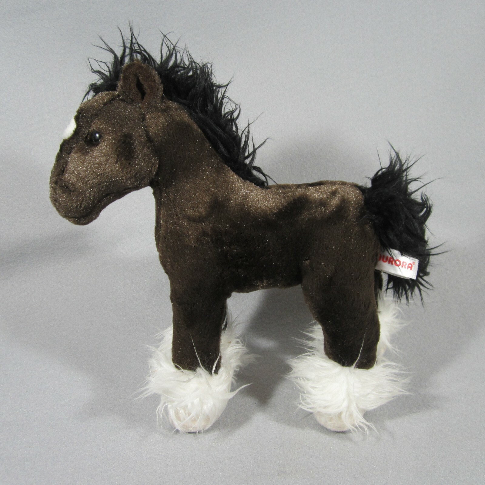 stuffed clydesdale horse