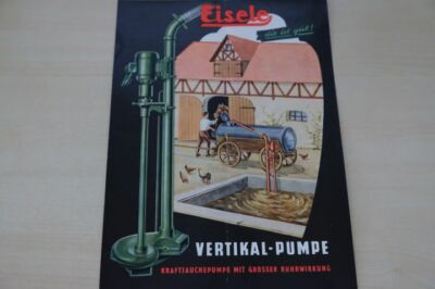 198015) Eisele - Jache Pump - Brochure 195?