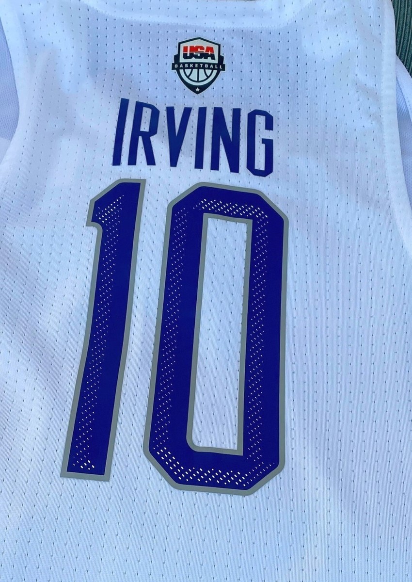 NIKE バスケ アメリカ代表 USA 10 IRVING Jersey M Nike Team USA Kyrie Irving #10 Olympics FIBA World Cup Basketball