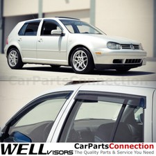 Wellvisors Window Side Visor 99-05 For Volkswagen Golf Mk4 Hatchback Deflectors