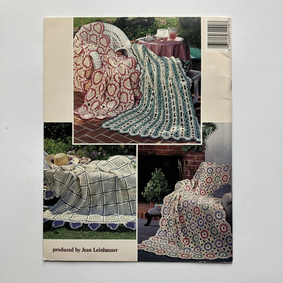 American School of Needlework Booklet #1190 Sweet Afghans 5 Designs to Crochet - Image 3 of 3