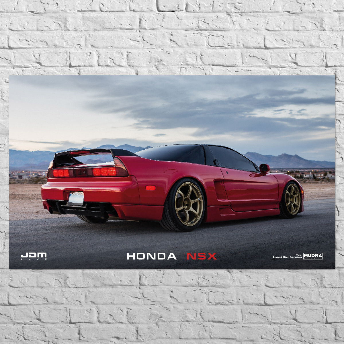 Poster Honda NSX | 33x20