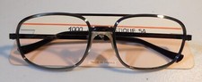 Vintage COTTET 1000 Unifit Gunmetal 54/20 Eyeglass Frame New Old Stock L10