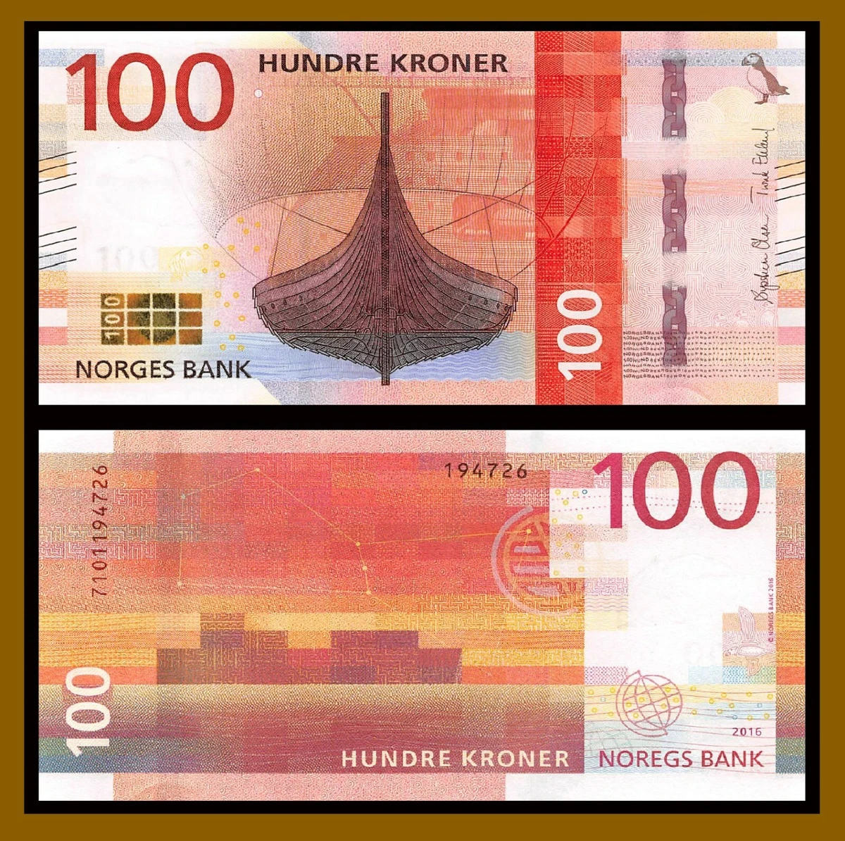2016 挪威纸币| eBay