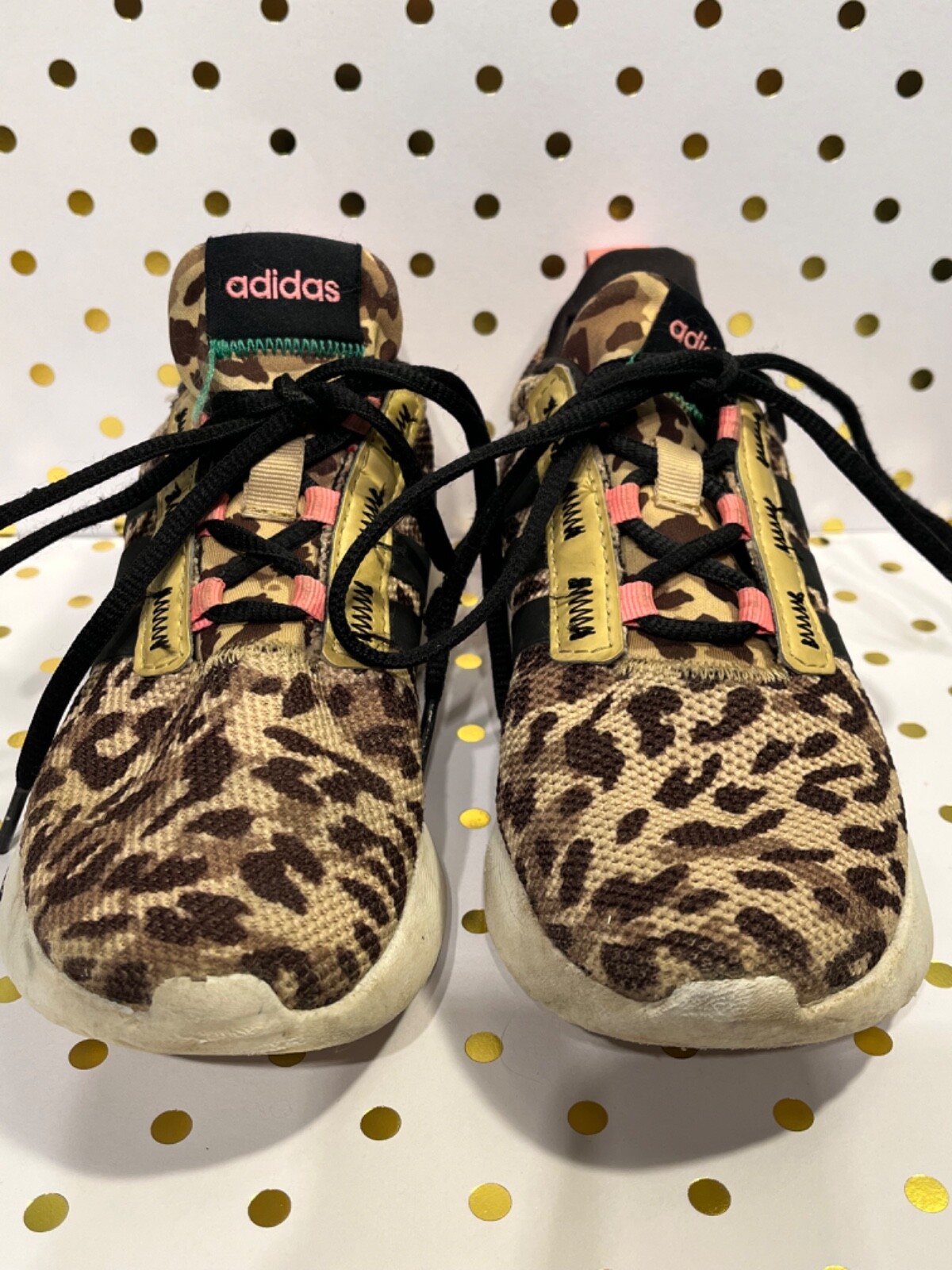 Girls Adidas Racer TR21 Leopard Shoes Size 13 1/2 Cheetah Running eBay