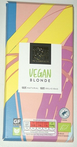 Milk Dark Chocolate Finest cocoa beans 125g Fairtrade Organic Vegan