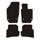 Fits Seat Ibiza 2008 - 2017 Tailored Carpet Car Mats Black 4pcs Floor Mat Set