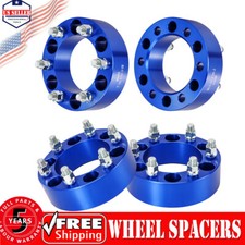 4 2 6x5.5 Wheel Spacers M14x1.5 108mm For 2000-2014 Chevrolet Suburban 1500