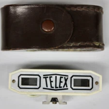 Original Vintage Telex Rangefinder with Leather Case