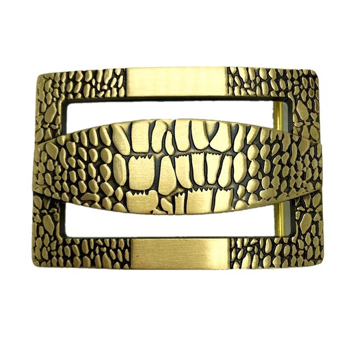Stone Shape Western Cowboy Solid Brass 