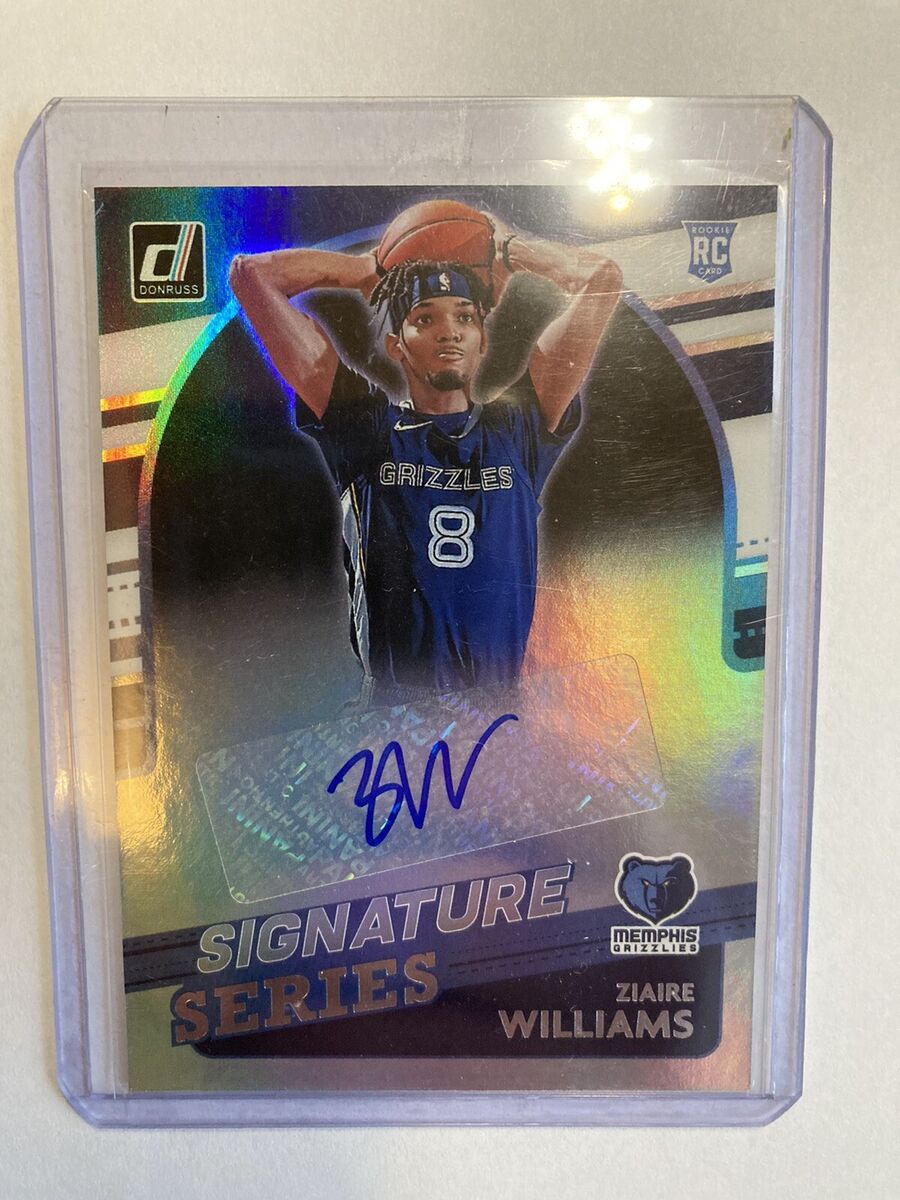 2021-22 Ziaire Williams Signature Series Rookie autograph 2021-22 Ziaire Williams Signature Series Rookie autograph