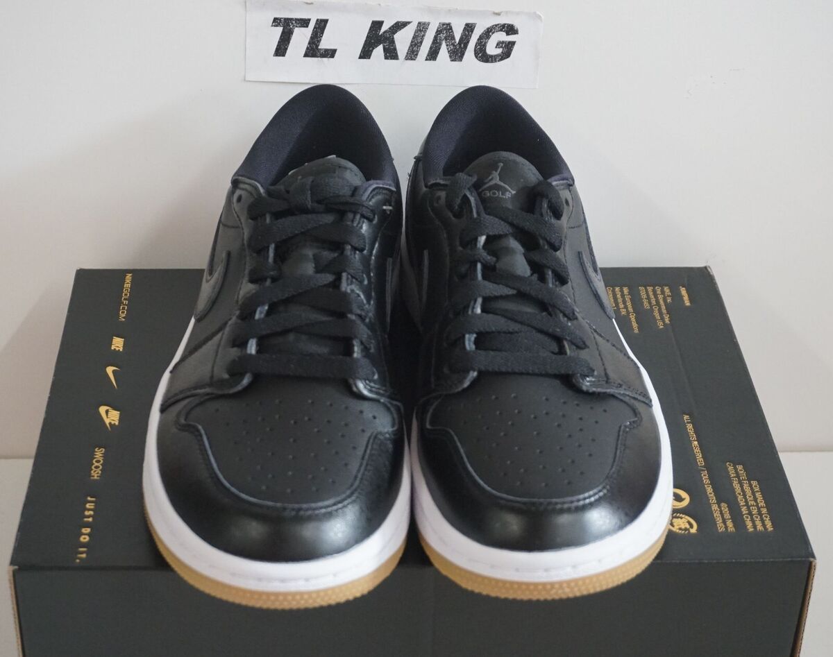 Nike Air Jordan 1 Low G Golf Spikeless AJ1 Black Gum Limited Nike Air Jordan 1 Low G Golf Spikeless AJ1 Black Gum Limited