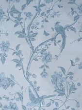 Laura Ashley Fabric Material Summer Palace Off White Duck Egg SOLD PER METRE