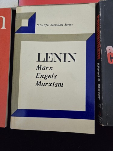 1960s-70s Lot 6 Books Marx Lenin Communism Communist Soviet Union Printed In USA - Picture 6 of 13