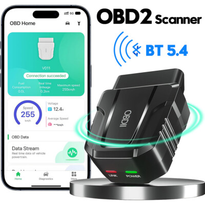 OBD 2 Bluetooth 5.4 Profi Diagnosegerät  für Auto IOS und Android Tester Scanner