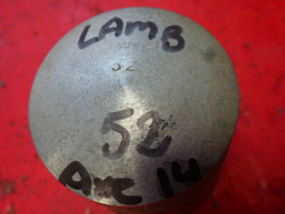Piston Lambretta LI 125 Cc Diamètre 52 Mm - Neuf NOS (ancien Stock) - Axe 16
