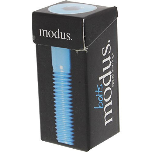 Modus Skateboard Hardware 1 1/4" Allen Black/Blue with Mounting Nuts