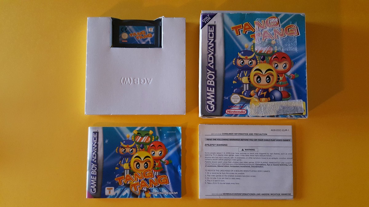 Manuel D'instructions Game Boy Advance – Jeu Tang Tang – En Allemand – Action/Aventure