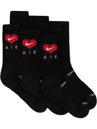 Nike x Drake Certified Lover Boy Socks Black Size X-Large Extra Large 3-Pack